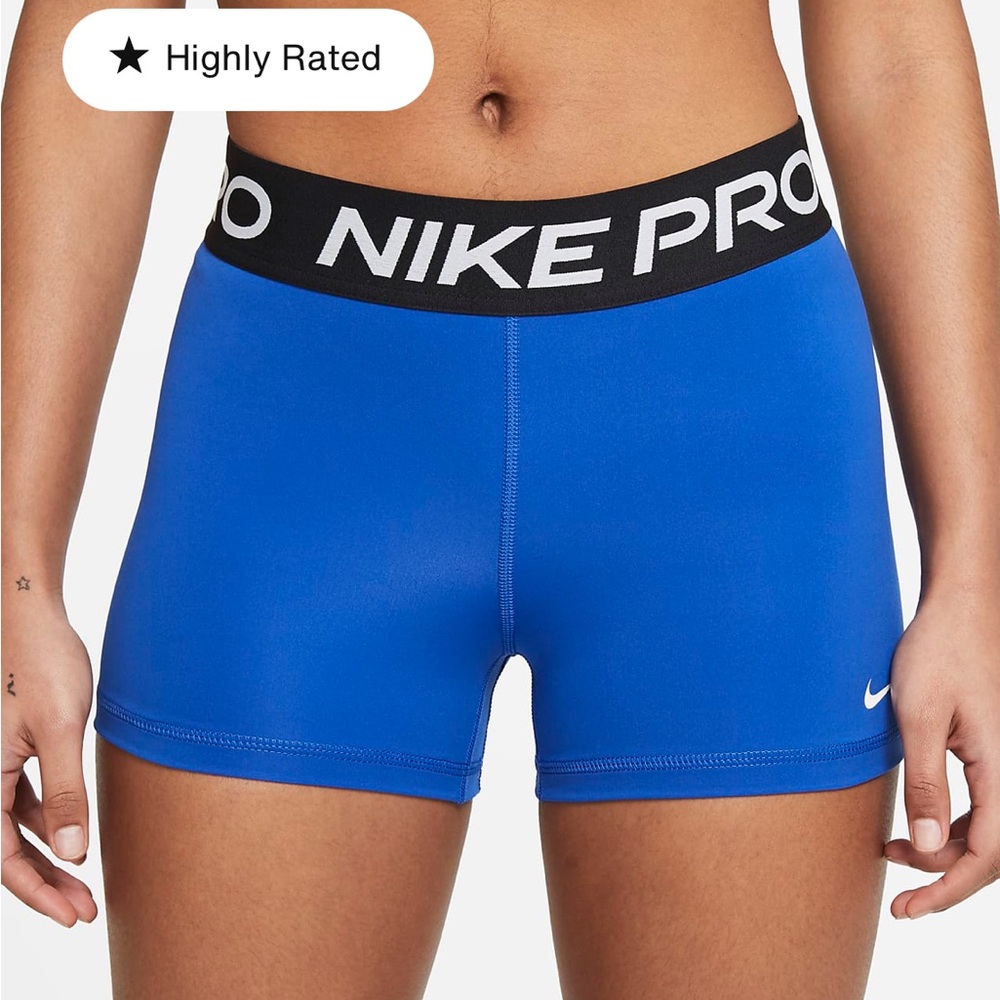 Blue Nike Pro Spandex, Size: M
